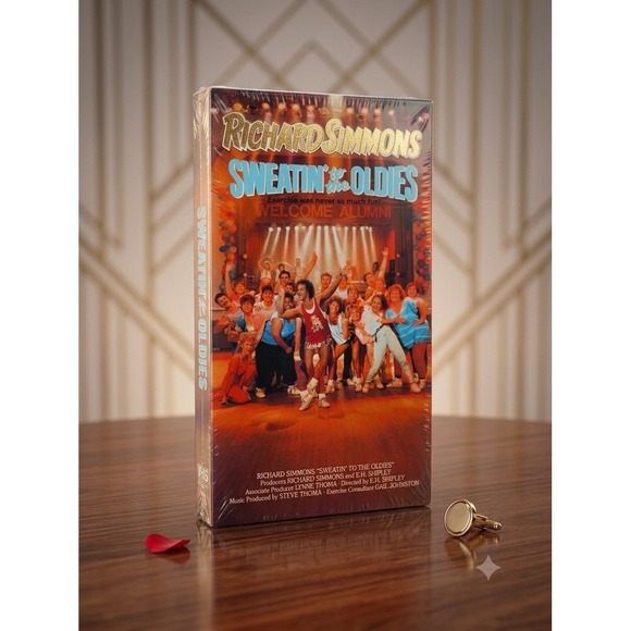 Other - Richard Simmons Sweatin to the Oldies VHS Tape Factory Sealed Vintage Exercise